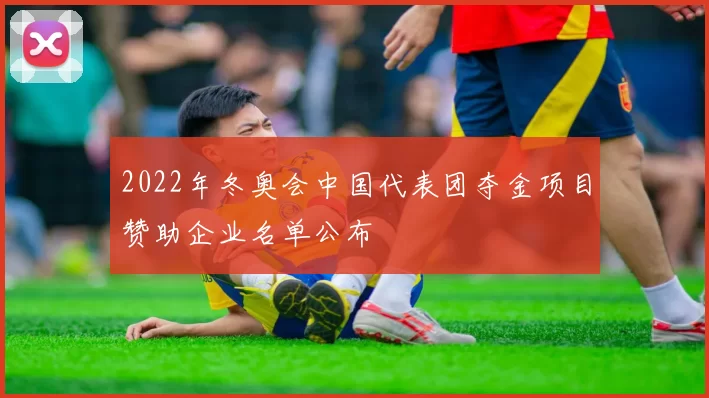 2022年冬奥会中国代表团夺金项目赞助企业名单公布
